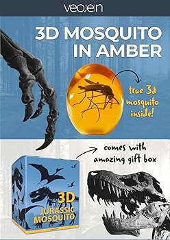 ジュラシック3Dモスキート 琥珀樹脂製 | 真の3Dオリジナルデザイン Amazon.co.jp: VEOJEIN ジュラシック3Dモスキート 琥珀樹脂製