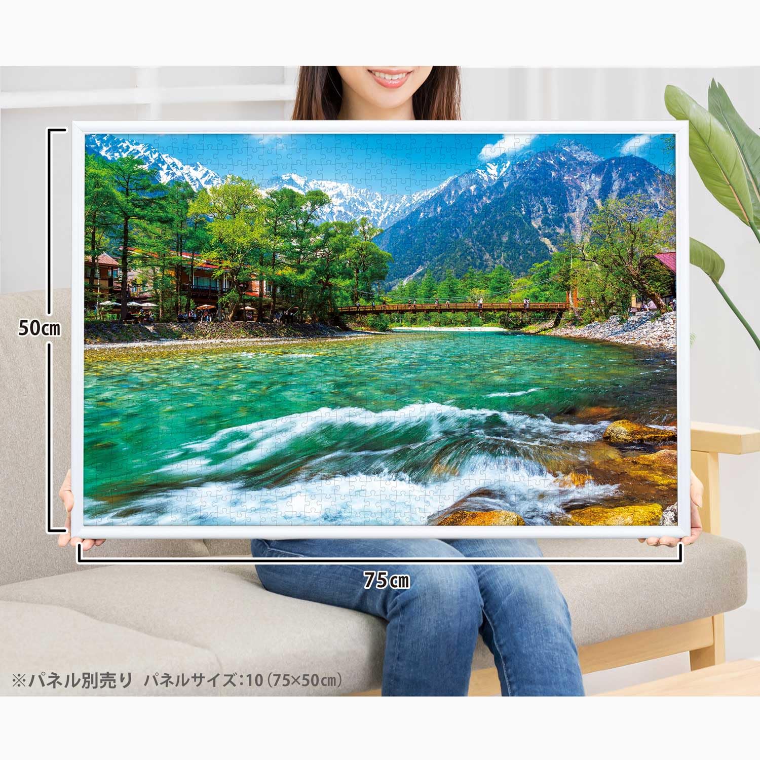 アップルワン ジグソーパズル 1000ピース 旭陽 猪之図  50x75cm アップルワン ジグソーパズル 1000ピース 旭陽 猪之図 50x75cm
