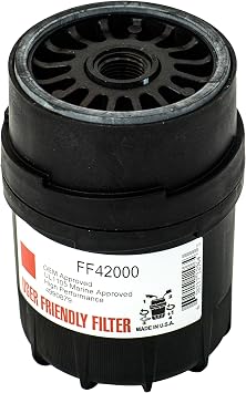 فلتر الوقود FF42000 لمحركات Cummins | تصميم سهل الاستخدام | يحل محل Fleetguard FF42000