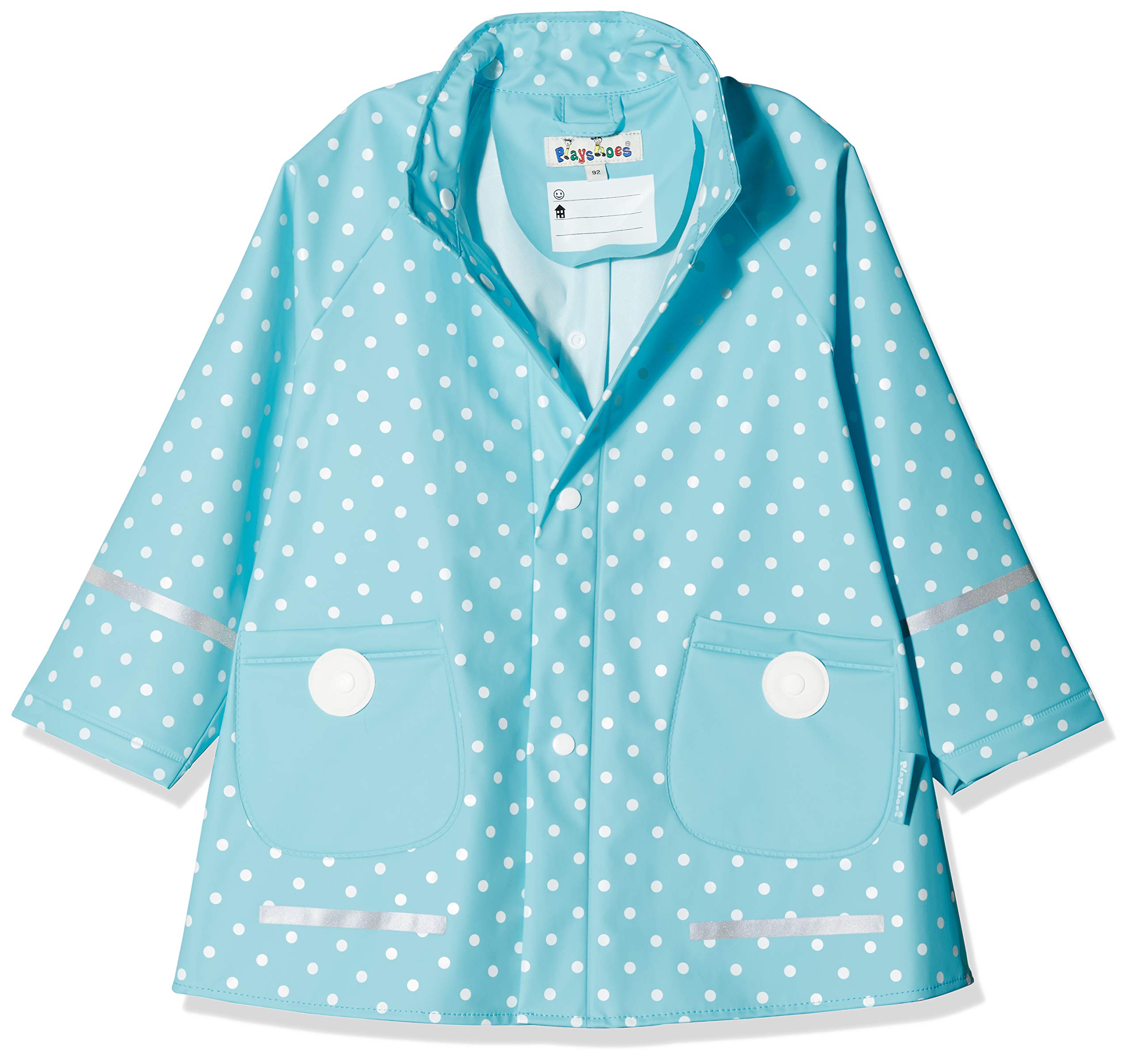 Playshoes Rain Coat Fireman, Waterproof - Chaqueta de manga larga para niña