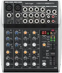 Mesa de Som Behringer Xenix 1002SFX 10 Canais Streaming USB