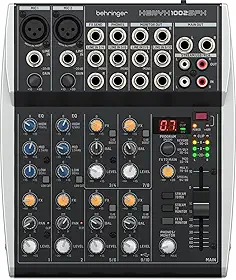 Mesa de Som Behringer Xenix 1002SFX 10 Canais Streaming USB