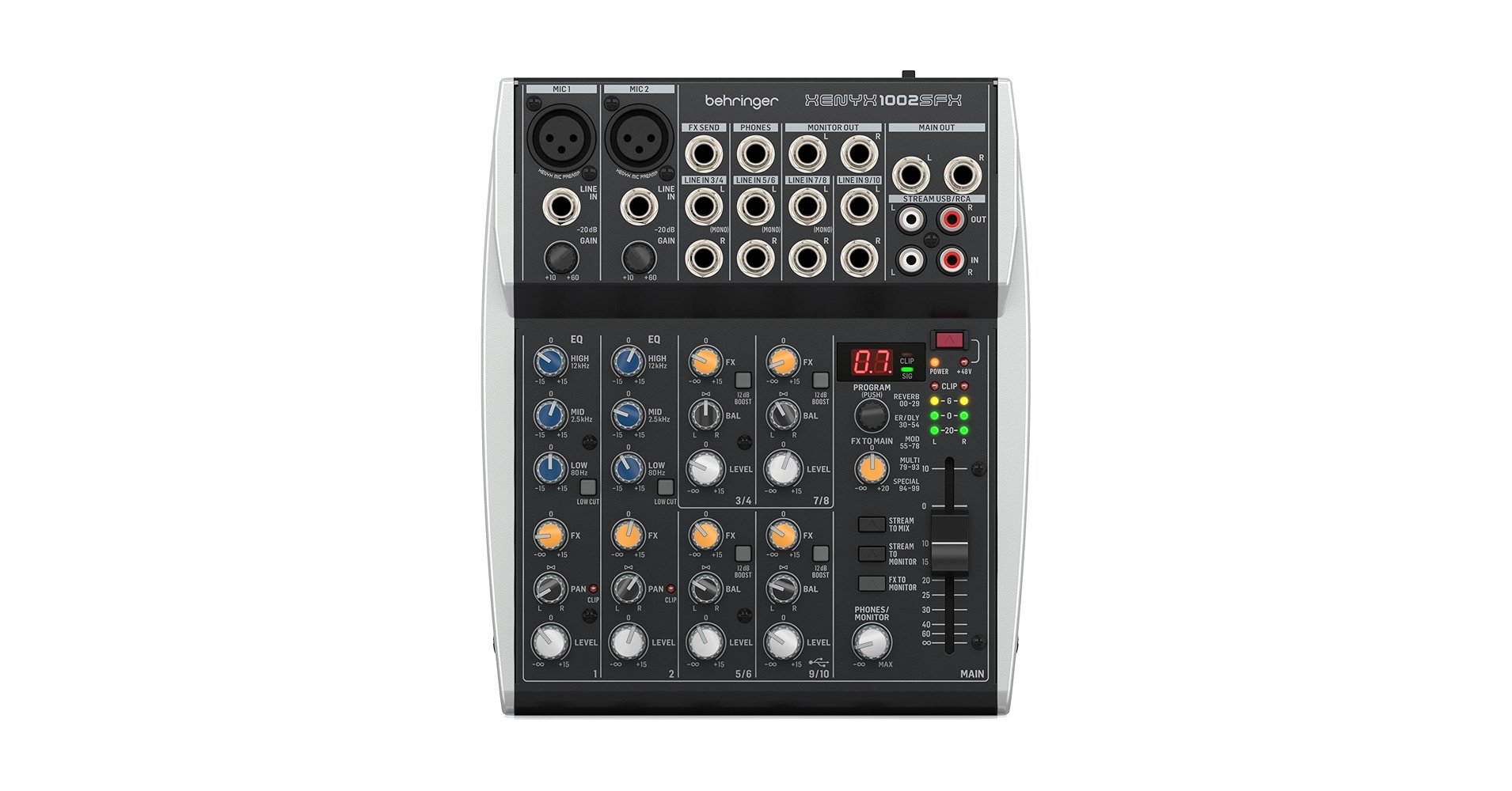 Amazon.com: Behringer Xenyx 1002SFX 10-channel Analog