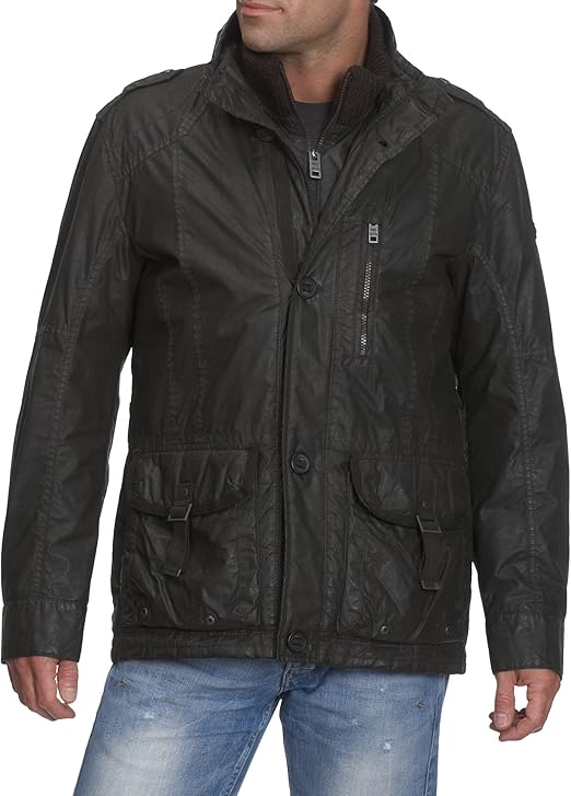 camel active 4204400417 Men's Jacket Brown 48 Amazon.co.uk Fashion