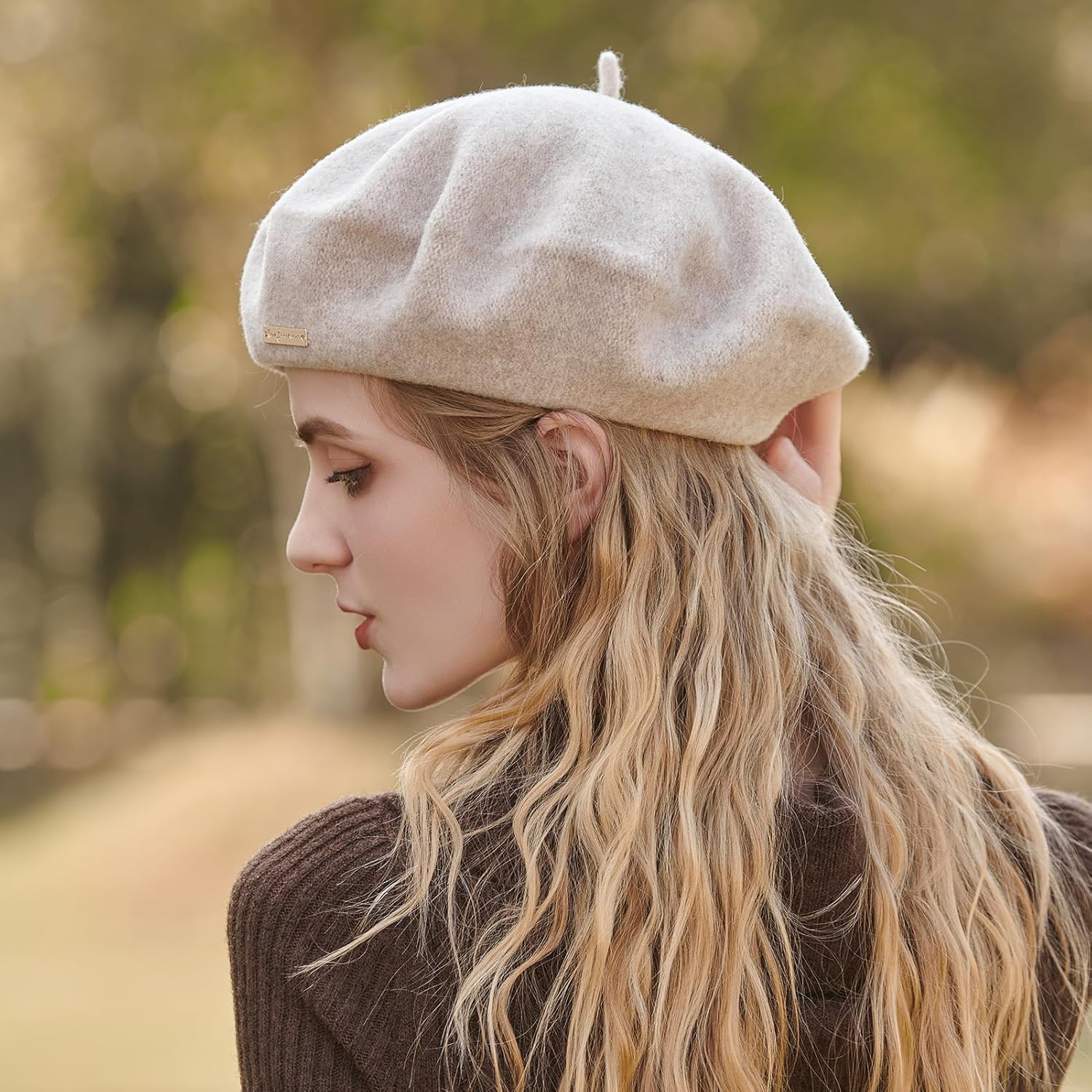 Classic Wool Berets for Women,Stylish French Beret Hats for Women Girls Lady Painters Hat - Image 5