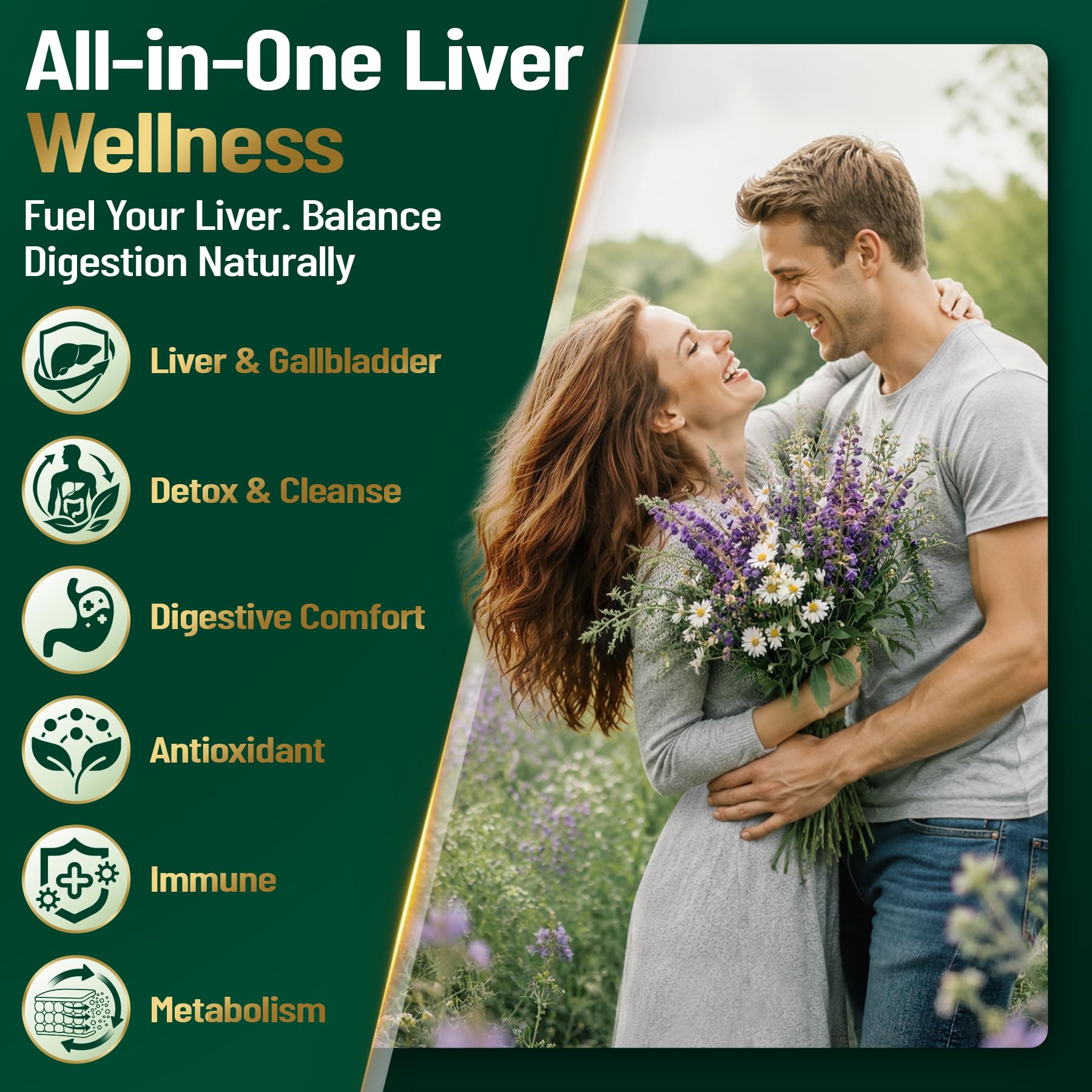 TUDCA Bile Salts 500mg Supplement 10-in-1 for Liver, Gallbladder, Digestion — Amazon image 2