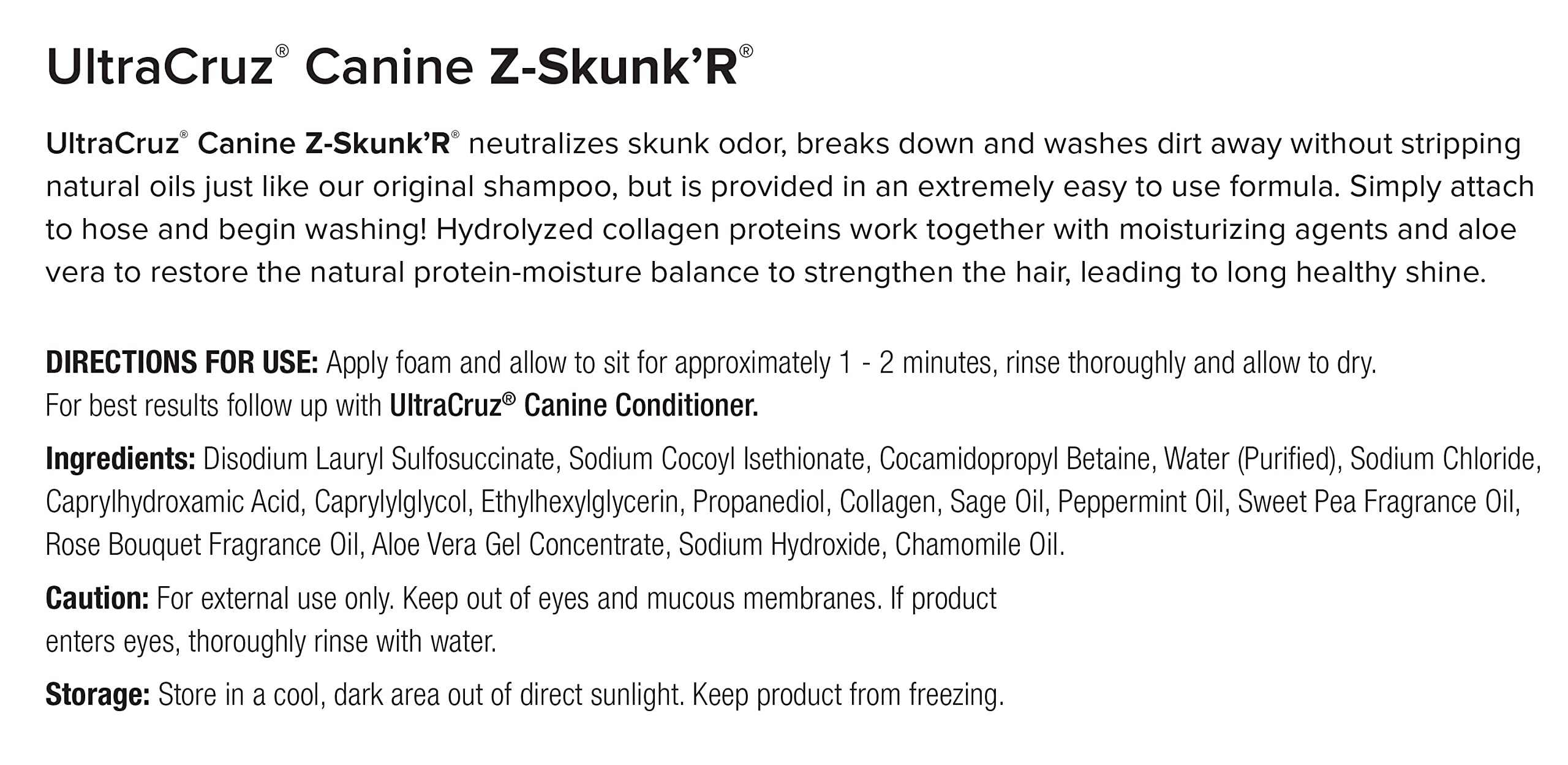 UltraCruz® Canine Z-Skunk'R® dla psów