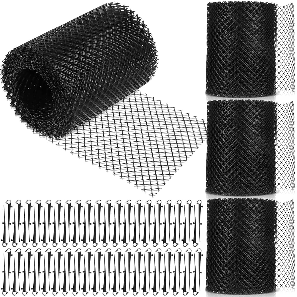 Amazon.co.jp: 雨どいガード プラスチックガード メッシュロール
