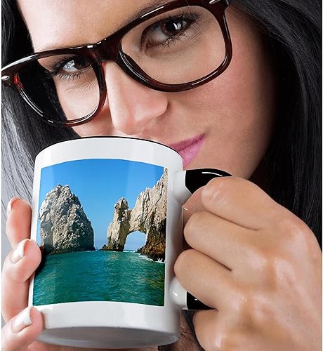 Miniatura 2 de 3dRose mug_22787_4 Hole In The Rock Cabo San Lucas Mexico - Taza, multicolor, 11 onzas Varios