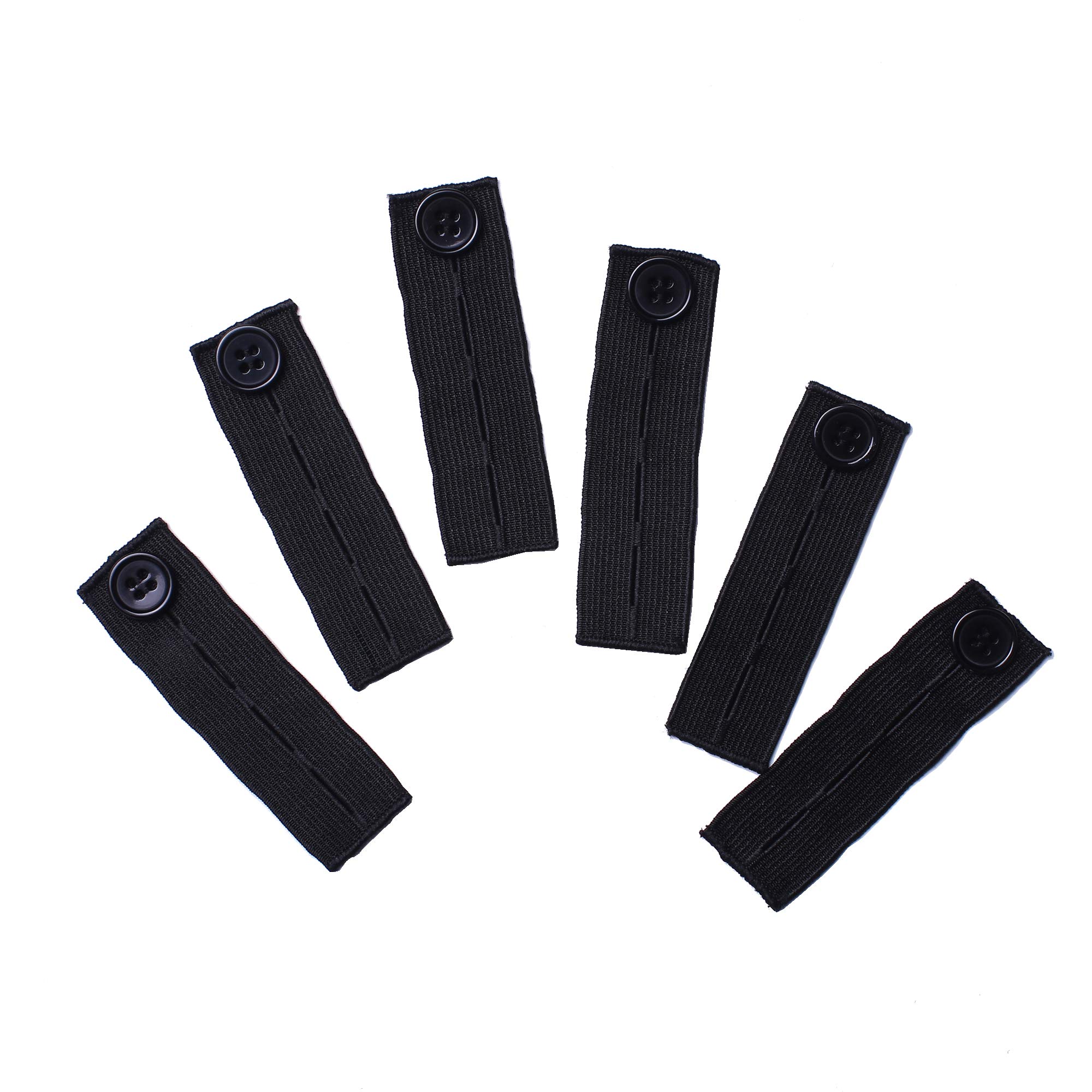 10 stuks elastische broek taille extenders, knoopverlengers 10 stuks elastische broek taille extenders, knoopverlengers
