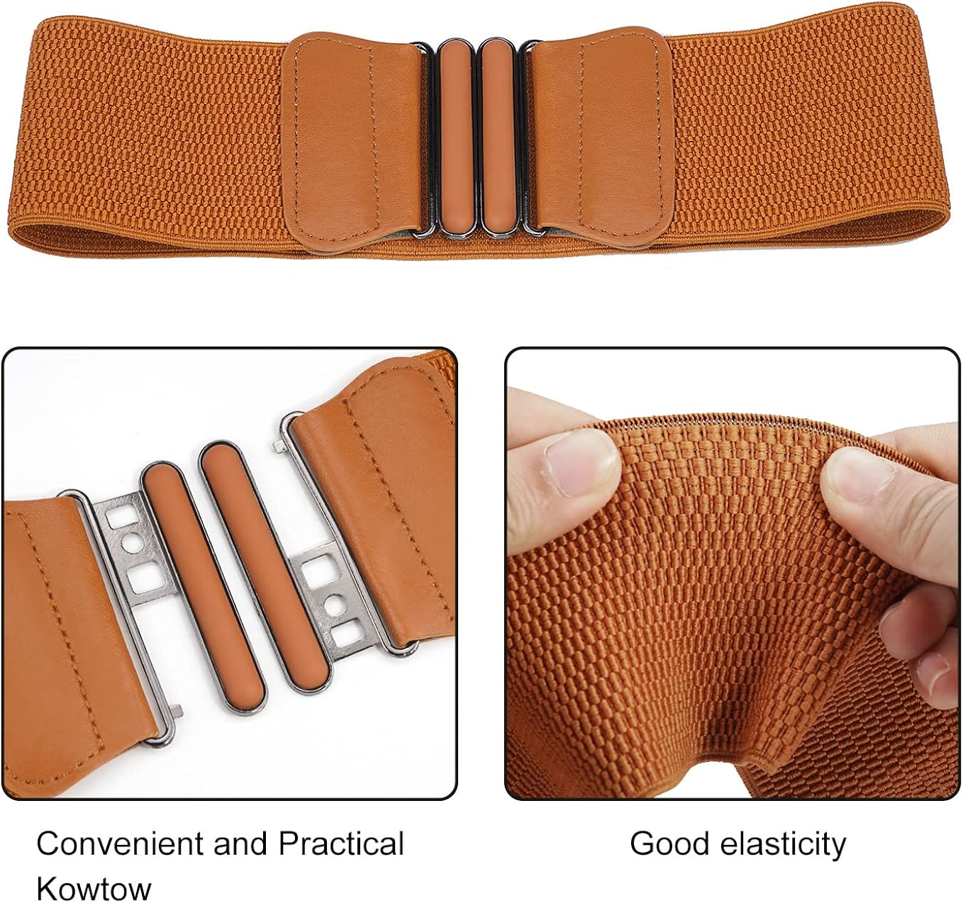 Miniatura 3 de HIQUACC Cinturón elástico de corsé con cintura elástica para mujer