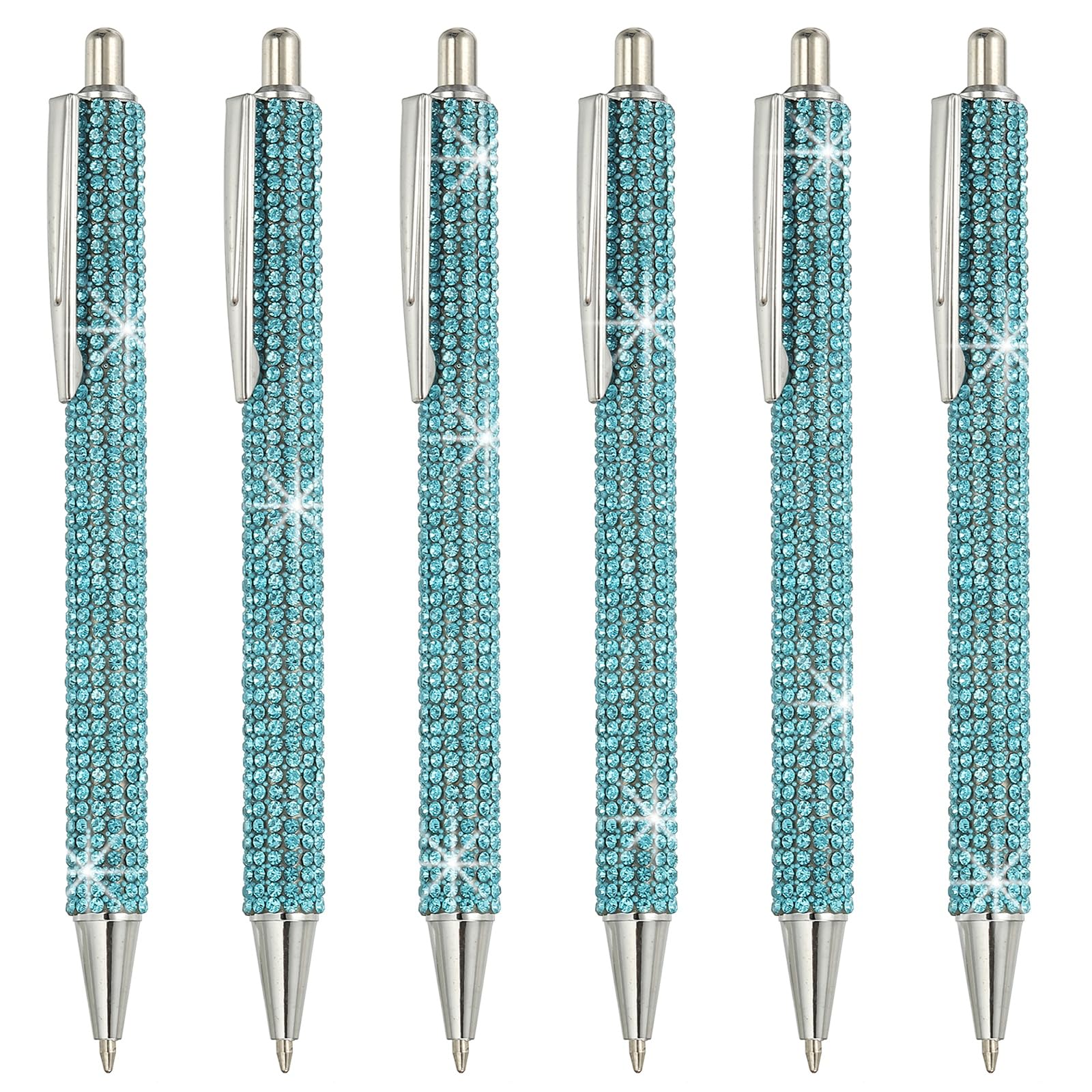 PATIKIL Rhinestone Metal Ballpoint Pen