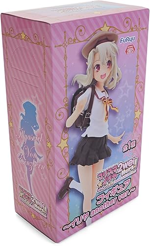 Miniatura 5 de Furyu 8" Fatekaleid maletero PRISMA ILLYA 2Wei Herz. Figura Illyasviel von Einzbern versión (otro)