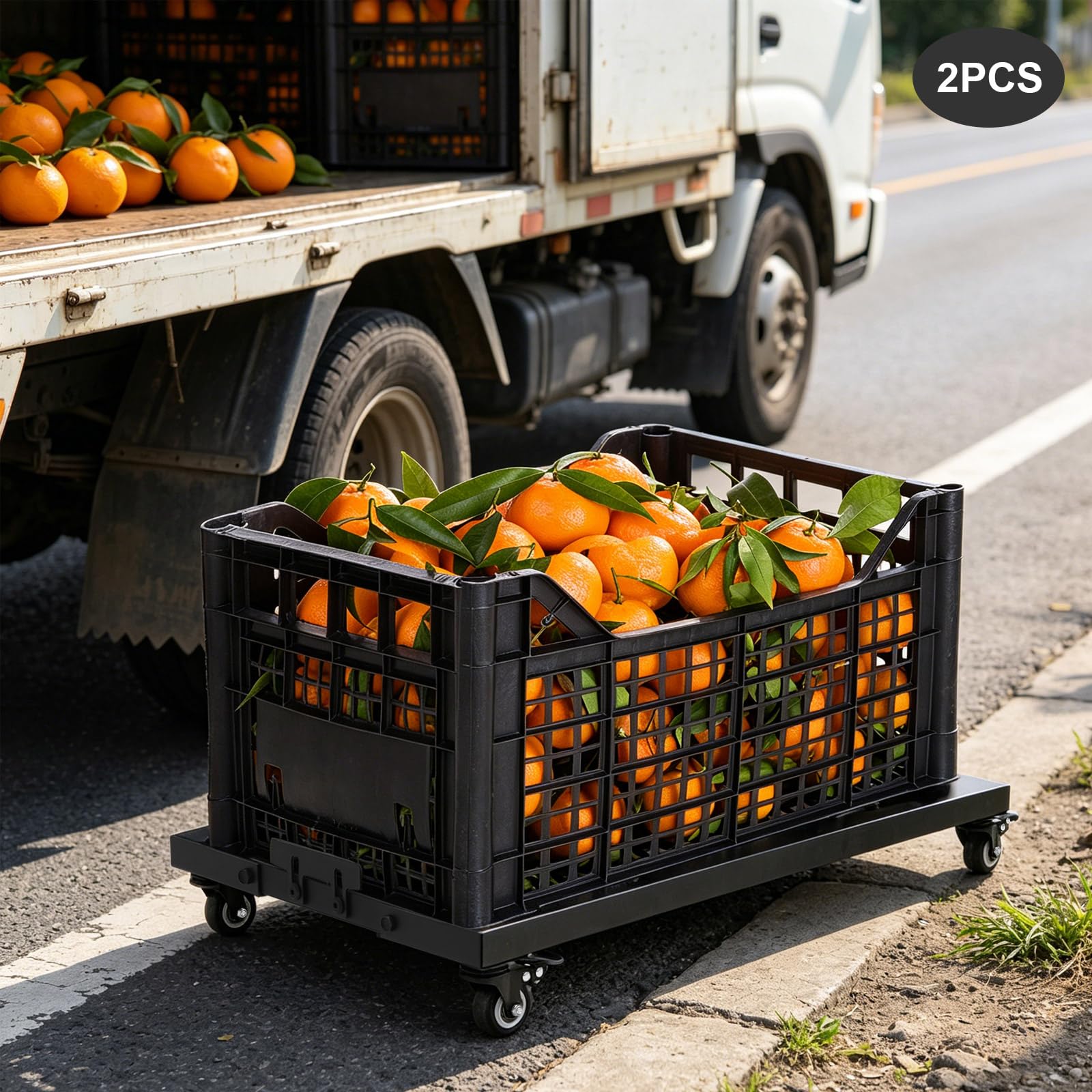 2pcs Möbel Transportroller bis 150kg 4 Räder Möbelrollen Schwerlast | Möbel Dollies Strapazierfähig Möbel Transportroller Set Tragbare Bewegliche Rollen Transportrollen Rollen für Möbel