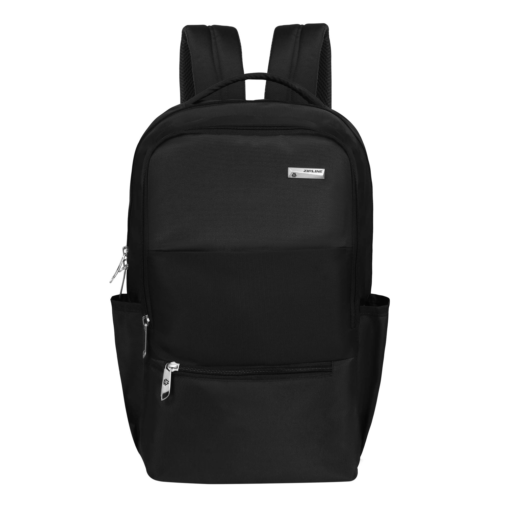 Zipline Laptop Backpack for Men & Women college girls boys fits 15.6 inch laptop macbook pro/tablet polyester 35 ltr (1 Unit Black Laptop Backpack) (B083V5T1VM) Amazon Price History, Amazon Price Tracker