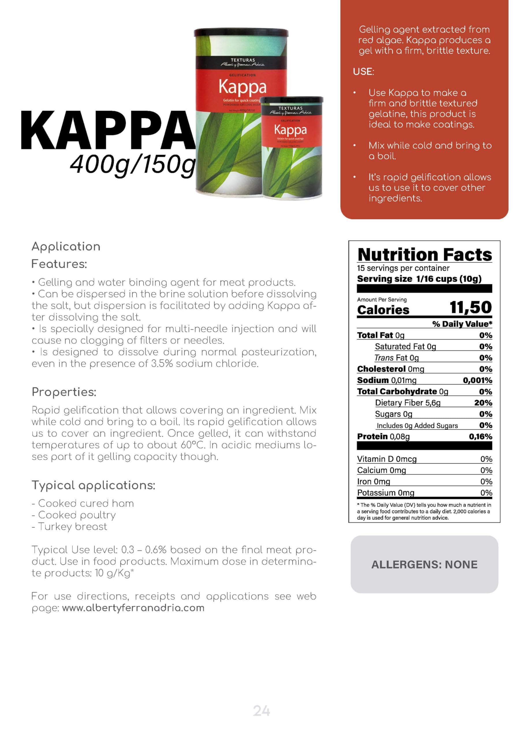 Kappa 400g. Albert y Ferran Adrià