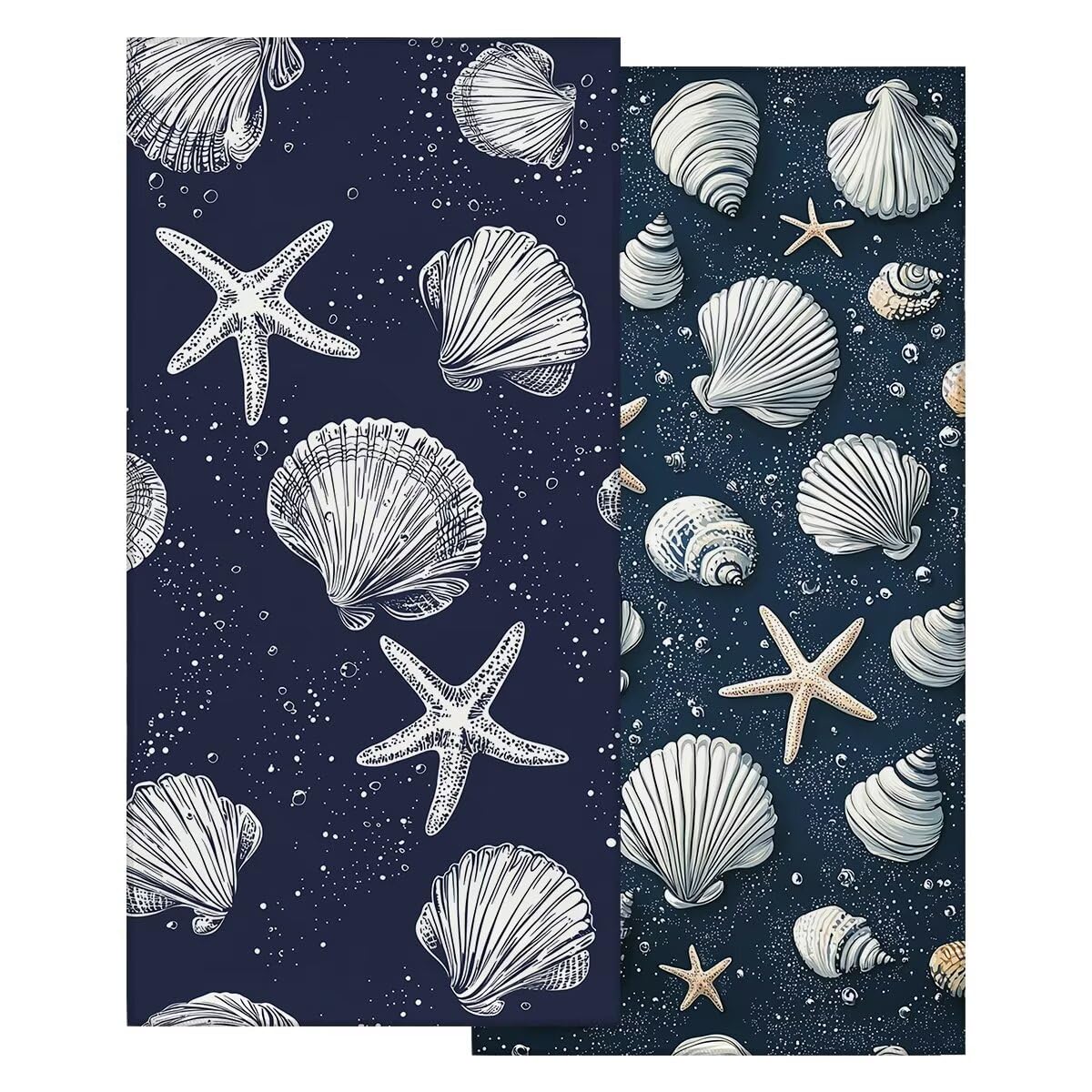 Ręcznik plażowy z mikrofibry, zestaw 2 dużych ręczników kąpielowych 90x180 cm, szybkoschnący ręcznik kąpielowy, ręczniki plażowe, sportowe ręczniki z mikrofibry do podróży -4326