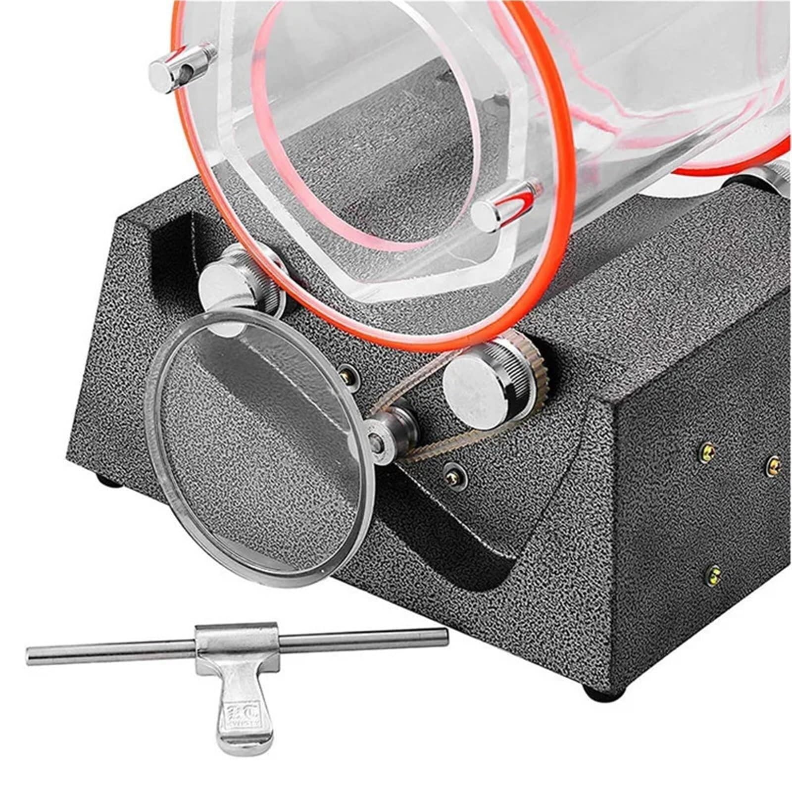 Pulidor de joyas, Pulidora De Joyas KT-2000, Minimáquina Acabado Superficies Rotativa 5kg Para Pulir