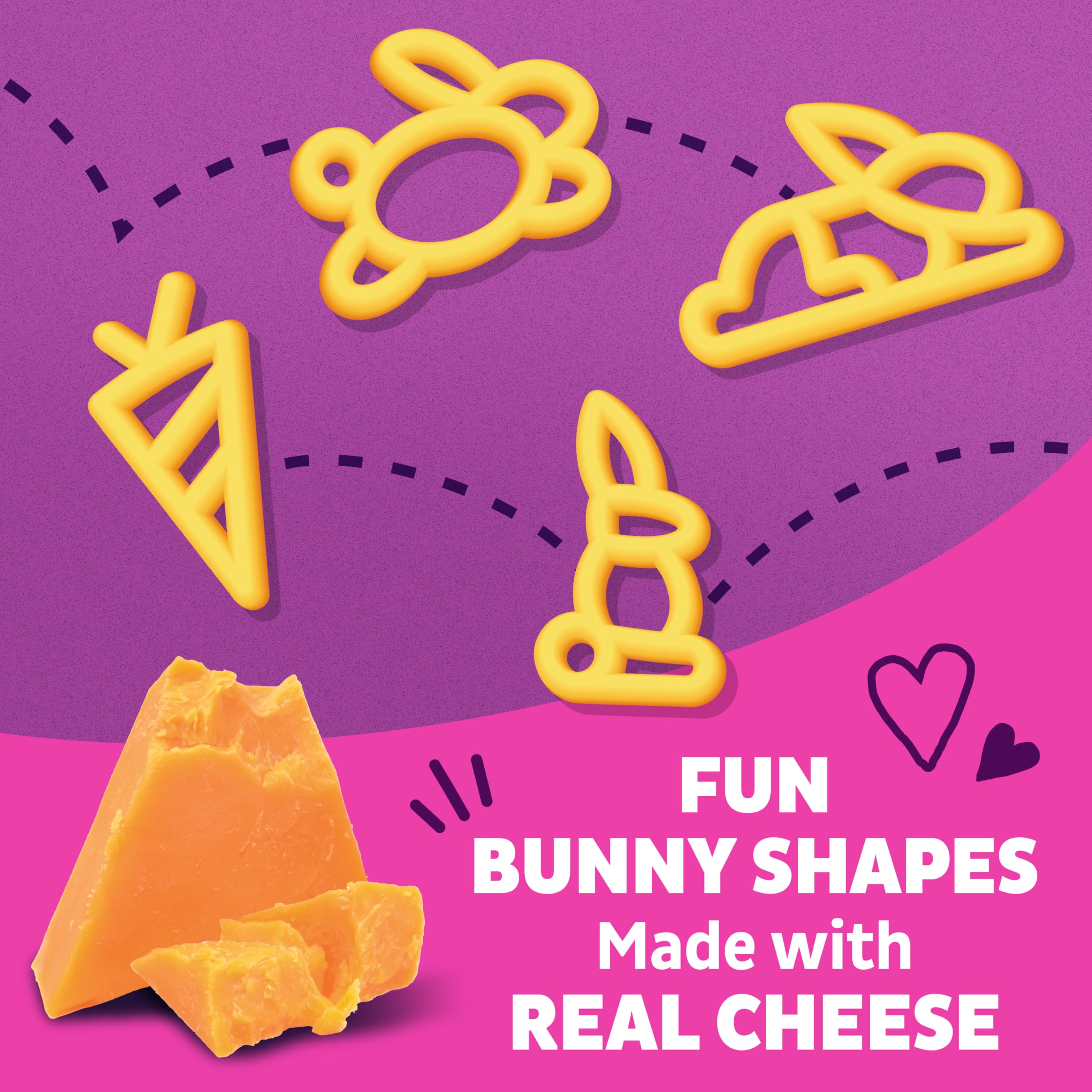 Annie's Yummy Bunnies and Cheddar, Made with Real Cheese and Organic Pasta, 6 oz (Pack of 12)