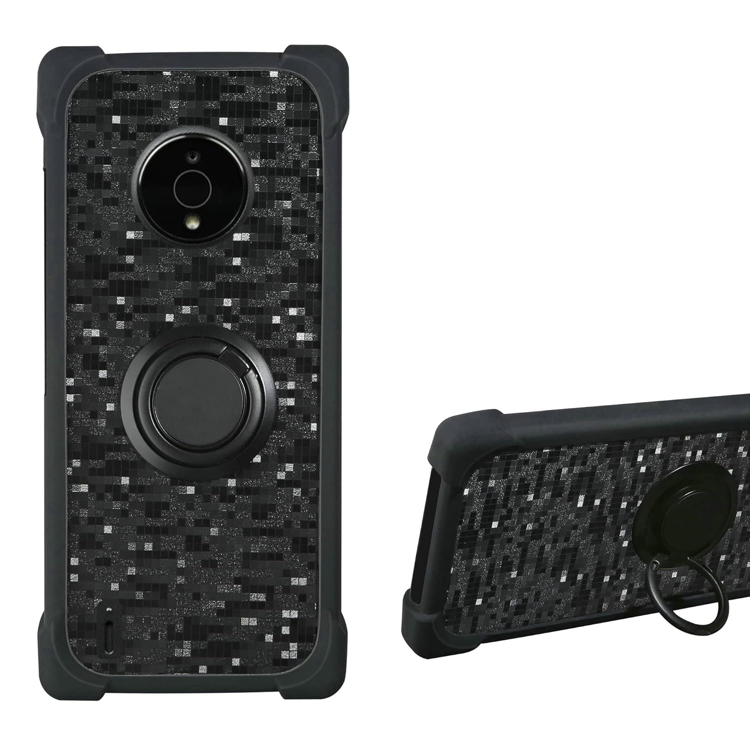 Custodia per Nokia C200 4G LTE (6.1 ) + 2 Pellicola Protettiva Vetro