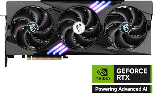 msi NVIDIA GeForce RTX 5070 Ti 16G GAMING TRIO OC Scheda grafica – 16 GB GDDR7 (28 GB/s, 256 bit), PCIe 5.0 – TRI FROZR 4 (3 ventole STORMFORCE) – RGB – HDMI 2.1b, DisplayPort 2.1b - 2
