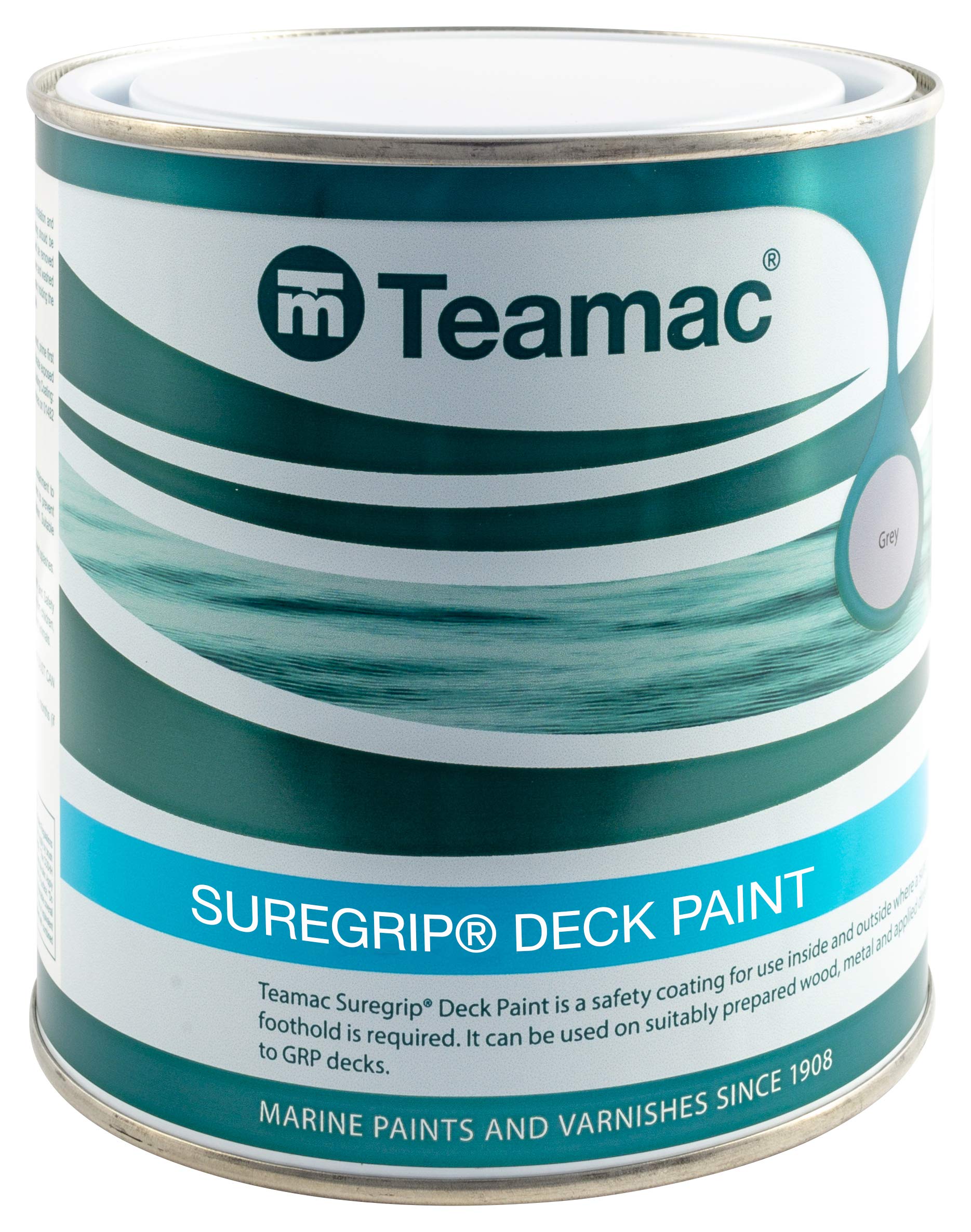 Teamac 5 Litre Suregrip Anti-Slip Deck Paint - (Black)