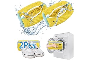 Deluvo 2 Pcs Laundry Bag Shoe Wash Bag