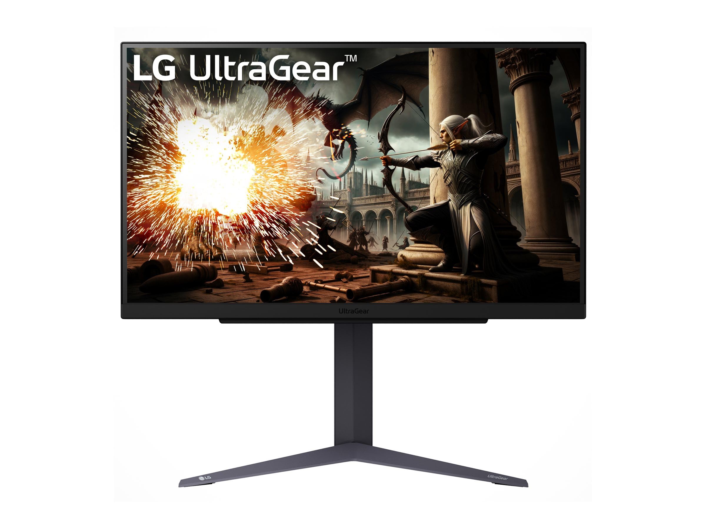 LG Ultragear™ 27GS75Q-B.AEU 27" Gaming PC Display - Panel IPS o rozdzielczości QHD (2560x1440), 1ms 180Hz (200Hz O/C), sRGB99% (CIE1931), AMD FreeSync, kompatybilny z NVIDIA G-Sync