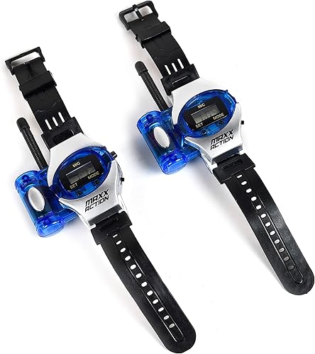 Sunny Days Entertainment Walkie Talkie - Juego de relojes para niños Spy Toy  Relojes electrónicos para espiar  Fácil de usar con antena extensible