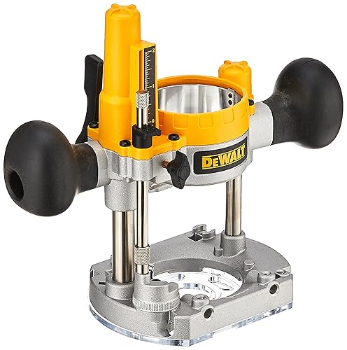 DEWALT Base de Inmersión para Router Compacto, Varillas de Acero para un Movimiento de Inmersión Suave (DNP612)