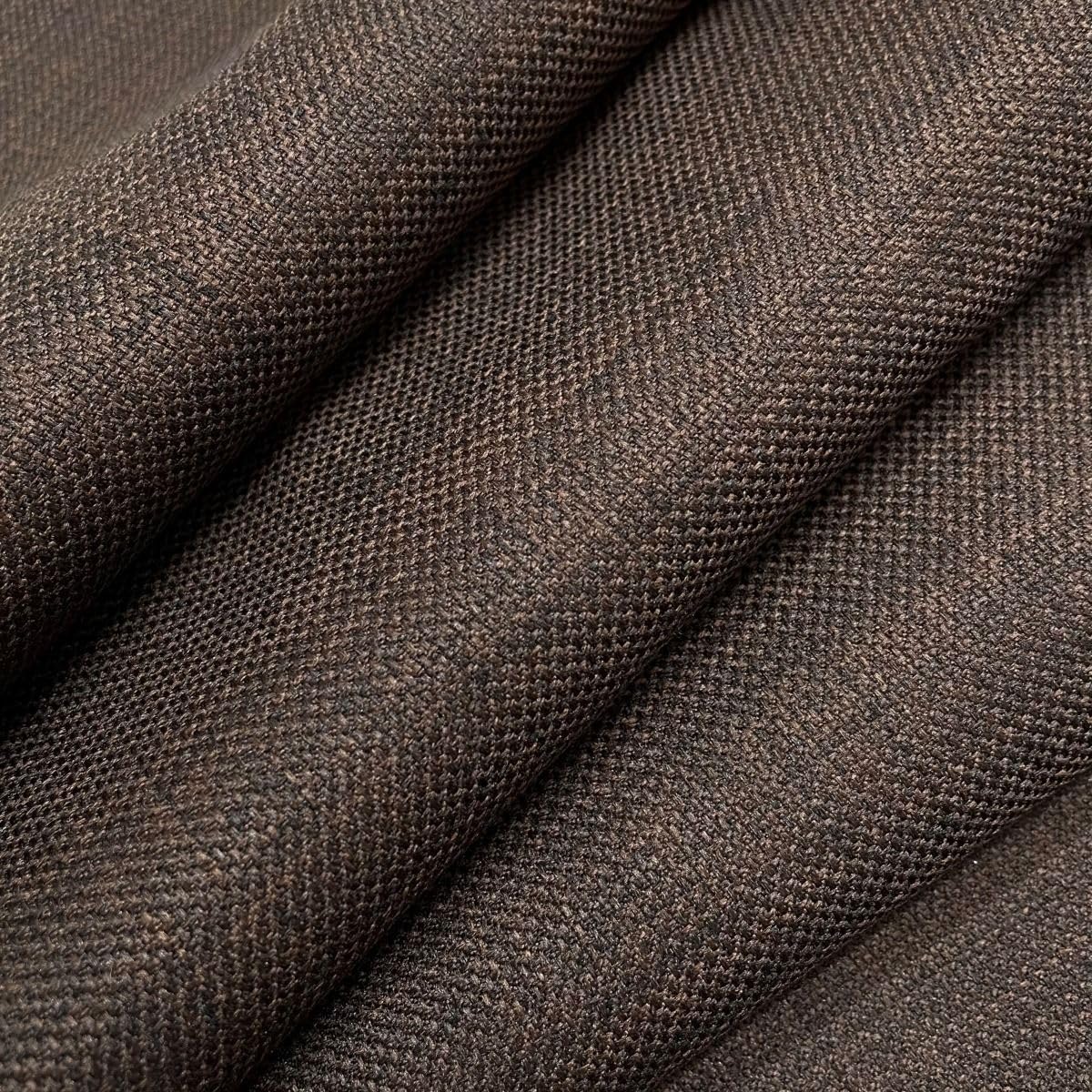 I Want Fabric Brown Chocolate Linen Look Designer Soft Plain Curtain Cushion Sofa Upholstery Fabric Material