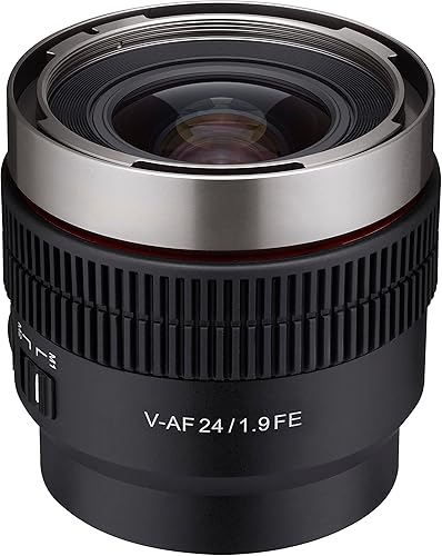 Miniatura 5 de Rokinon 24mm T1.9 Full Frame Wide Angle Cine Auto Focus Lens for Sony E (CAF24-NEX)