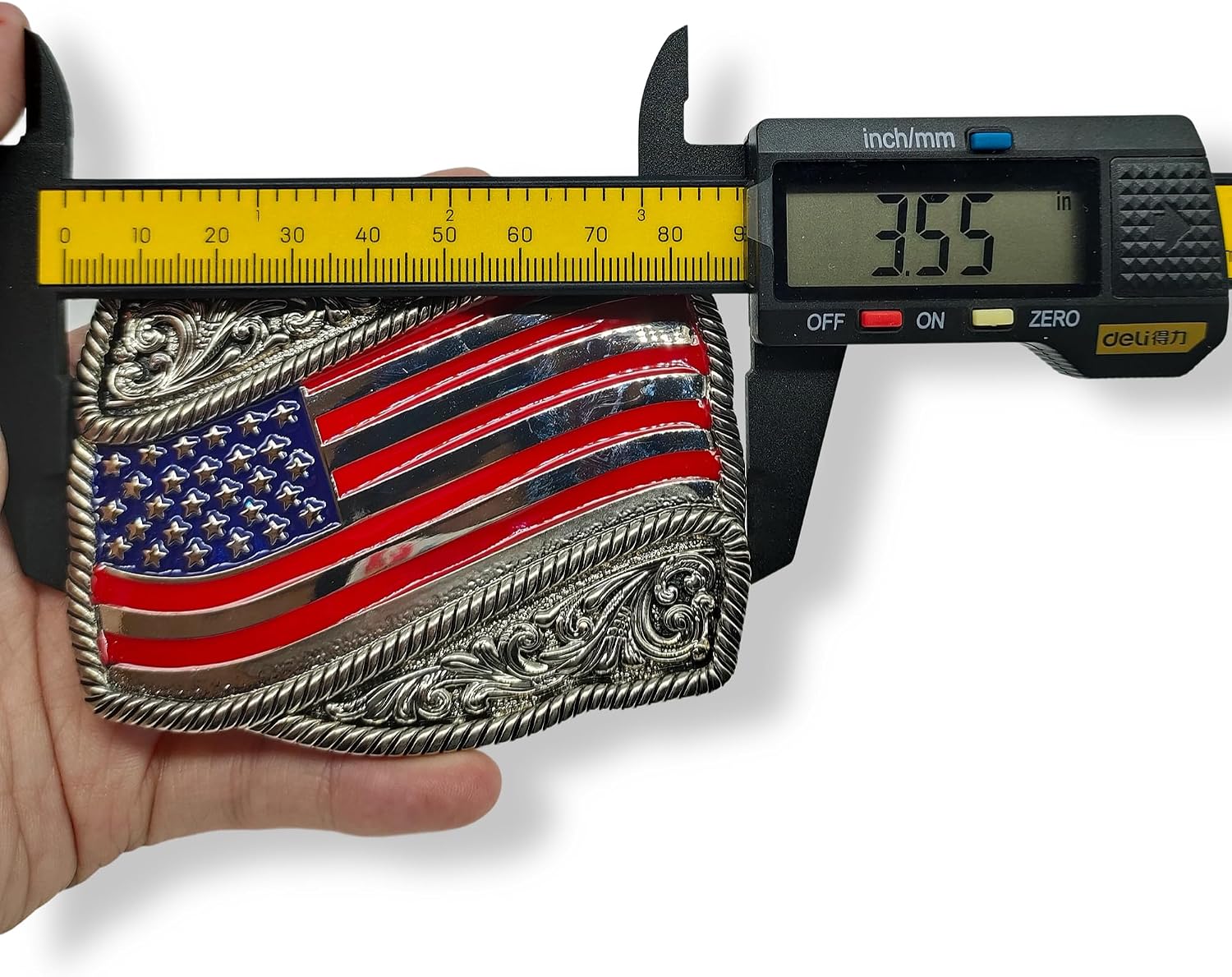 American Flag Belt Buckle Western Cowboy Cowgirl Belt Buckle