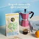 Blue Tokai Coffee Roasters Monsoon Malabar AA - Medium Dark Roast | French Press Coffee Grind 250g | 100% Arabica Beans | Specialty Grade | Freshly Roasted Ground Coffee gallery image