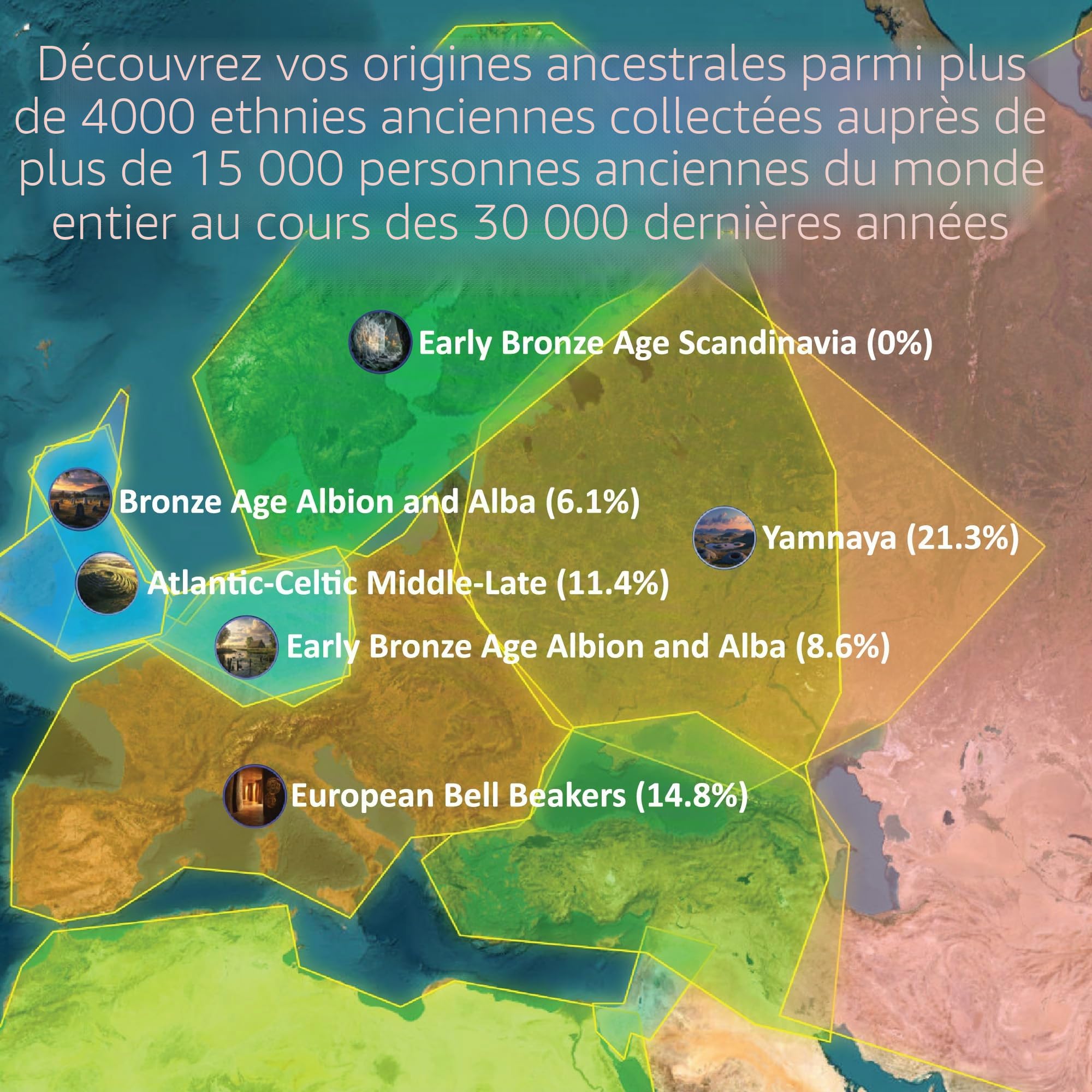 Téléchargez votre fichier ADN autosomique brut et découvrez votre patrimoine avec le test d'ascendance « Égyptiens ptolémaïques » par Ancient DNA Hub | Trace Tribal Roots, Historical Lineage & Ancient