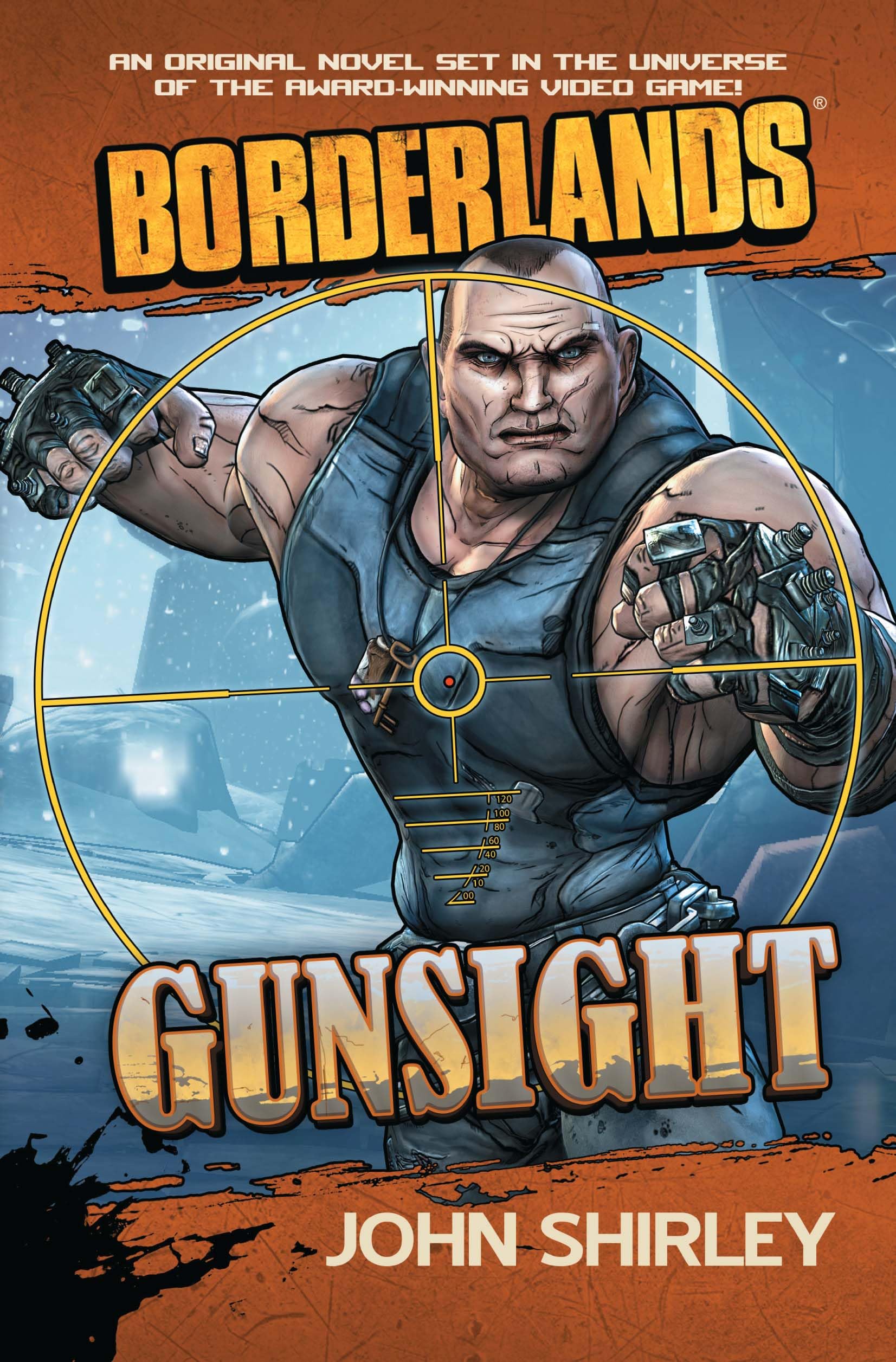John Shirley - Gunsight - Fiction Paperback Book