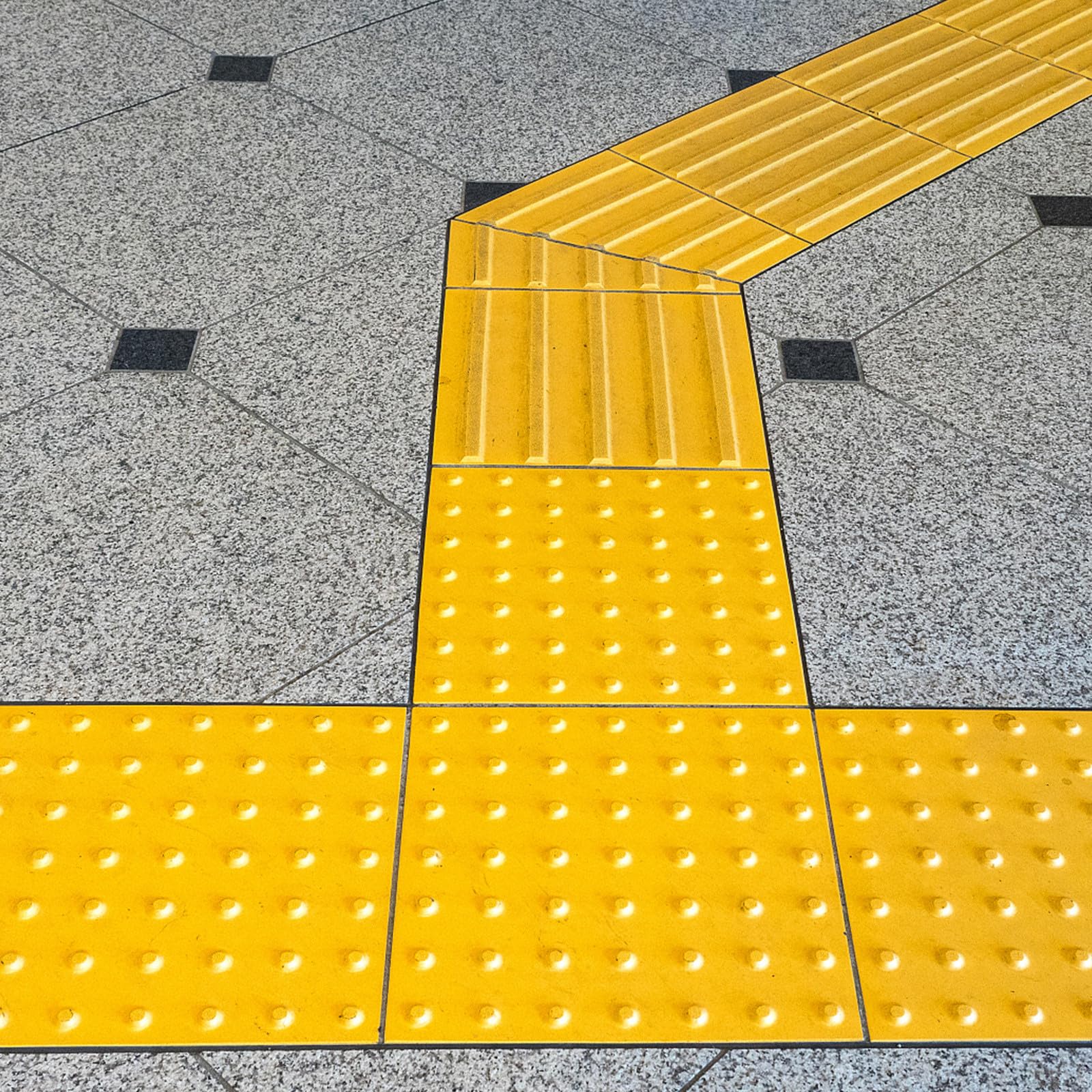 LIFKOME Mattoni Facili da Staccare Arancione 5 Ciechi in Pvc e Pratici per Marciapiedi Pavimenti per Non Vedenti