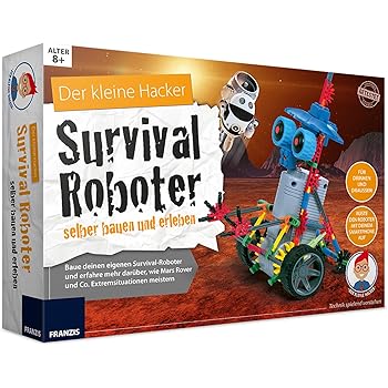 Experimentier Set Survival Roboter Selber Bauen Und Erleben Mit Elektromotor Angetrieben Auch Fur Draussen Fur Kinder Ab 8 Jahren Bausatz Spielzeug Experimentierkasten Kinder Elektronik Spiel Set Amazon De Spielzeug