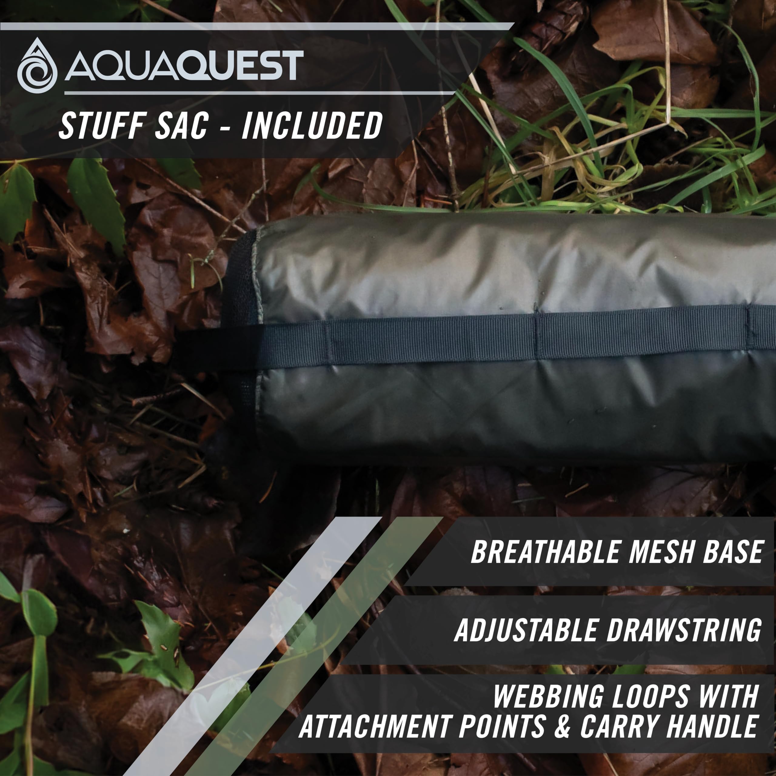 AQUAQUEST Guide Waterproof Camping Tarp Ultralight