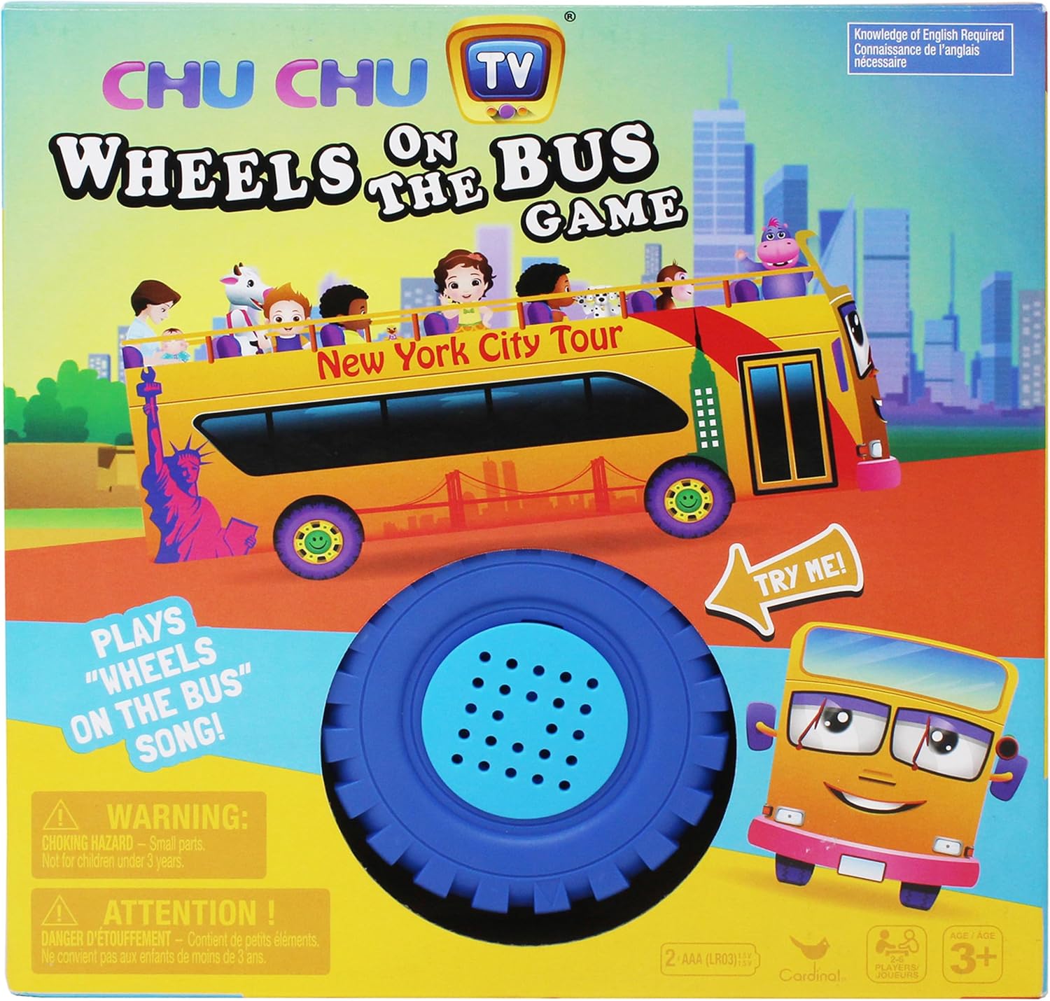 Spin Master Games Wheels on The Bus Matching Game