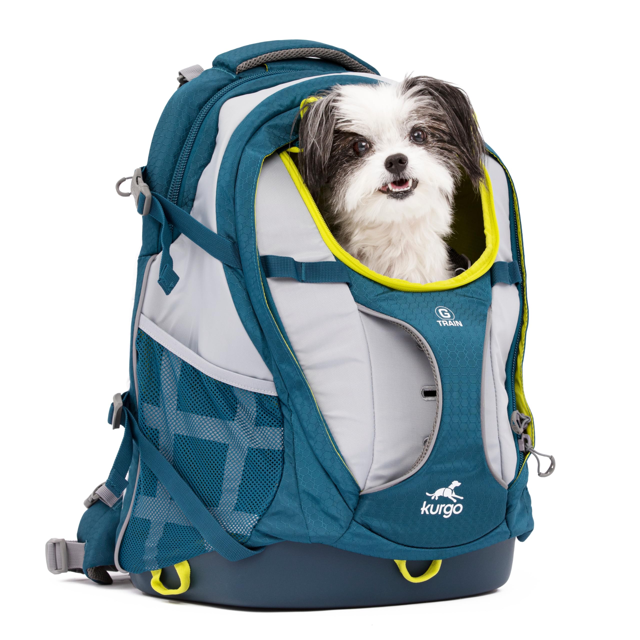 Kurgo G-Train Pack, Carrier Backpack for Small Dogs and Cats, Ideal for  Hiking or Travel, Waterproof Bottom, Ink Blue