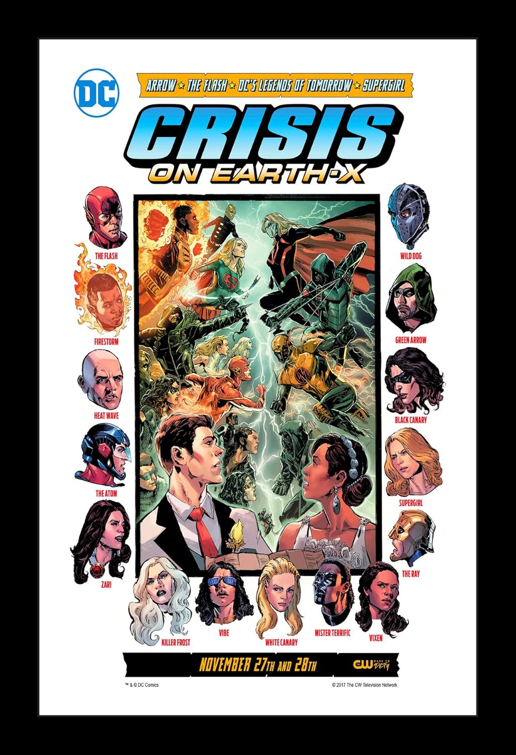 photo Crisis On Earth X Poster amazon com wallspace crisis on earth x
