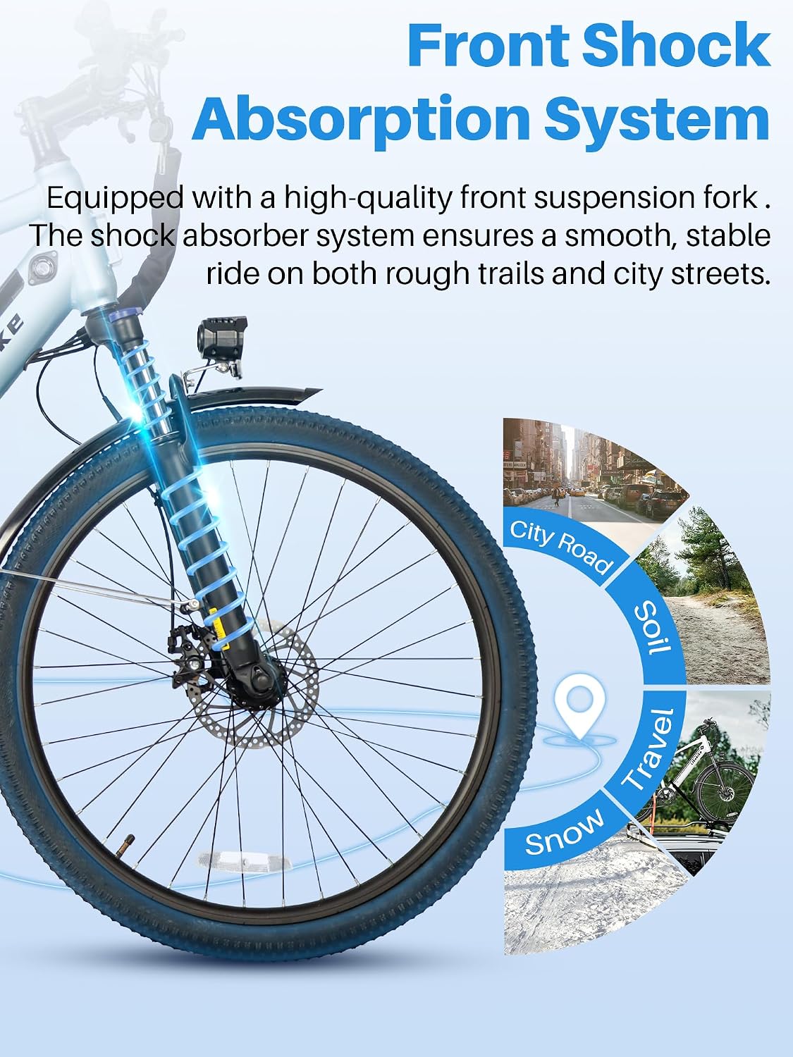 دوچرخه برقی Likebike با باتری یکپارچه