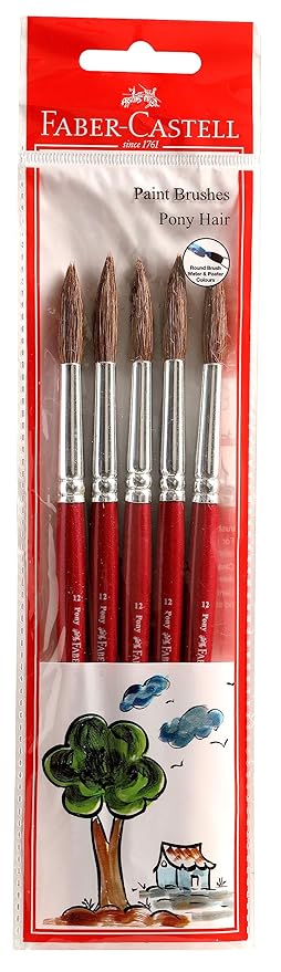 Faber-Castell Paint Brush - Pony Hair Round Size 12 PU-5