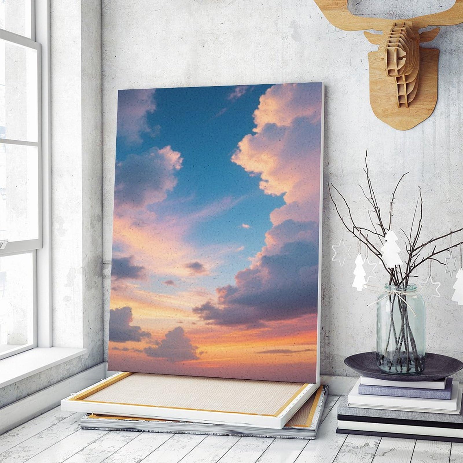 KOAYUBFC Malen nach Zahlen für Erwachsene, Anfänger, Erwachsene, Malen-nach-Zahlen-Kits auf Leinwand, Acryl-Ölfarben, Gemälde mit Pinseln als Geschenk, Wanddekoration für Zuhause, Wanddekoration