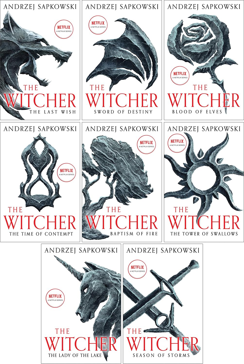 The Witcher Saga 8 - Book Collector's Edition by Andrzej Sapkowski.