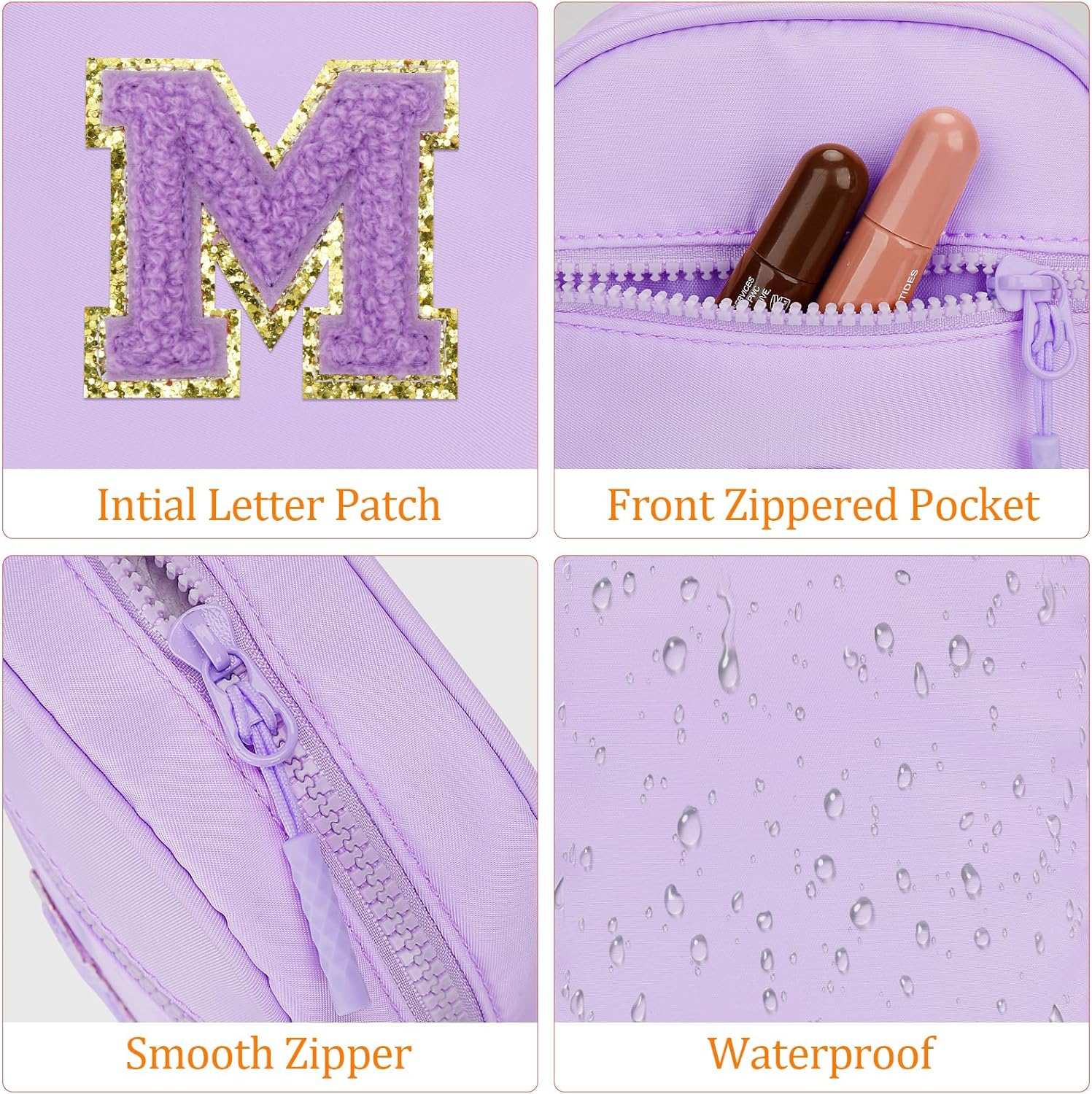 Birthday Gift for Girls Initial Kids Crossbody Purse Toddlers Bag for Age 3-10 - Image 5