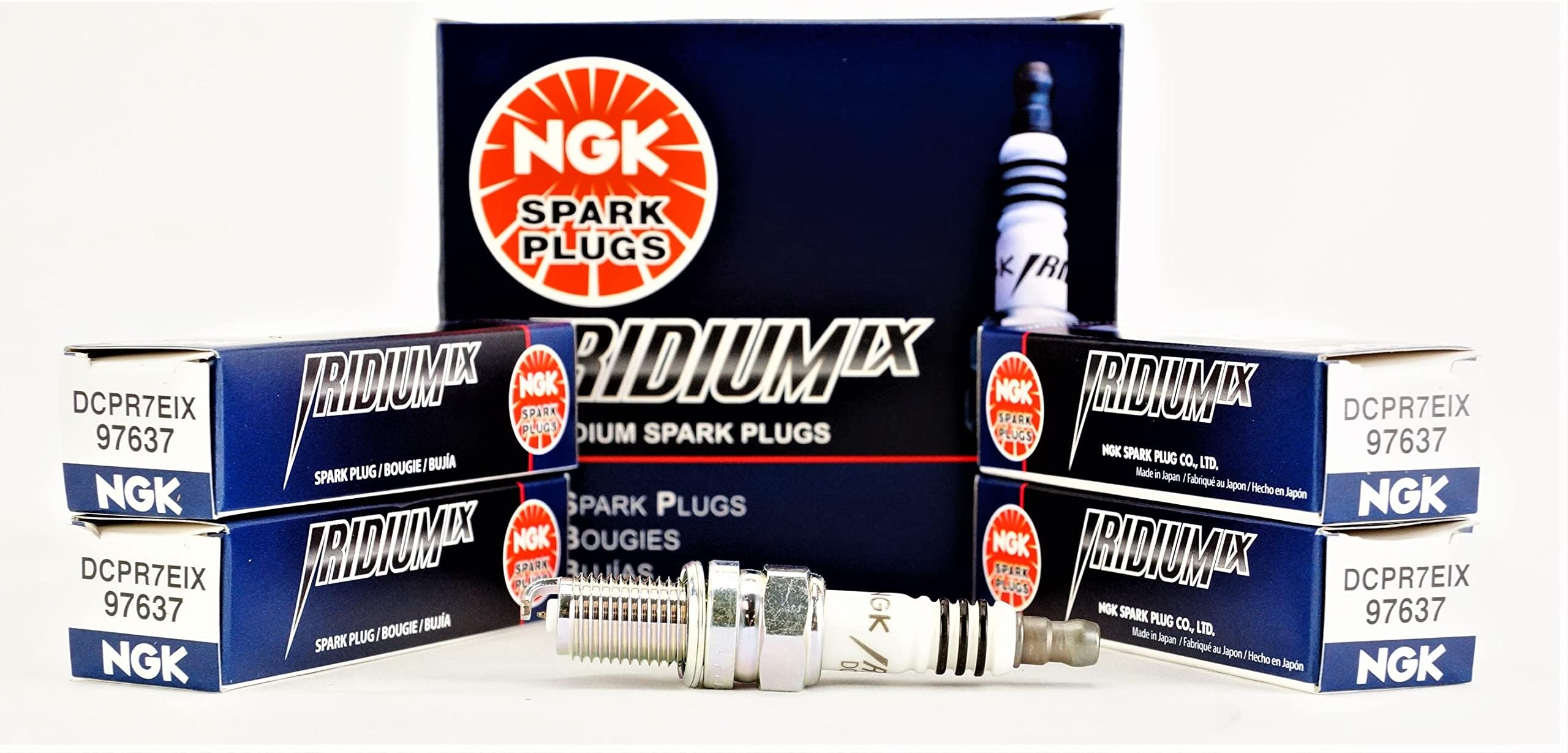 NGK 6046 Iridium Spark Plugs DCPR7EIX for Harley