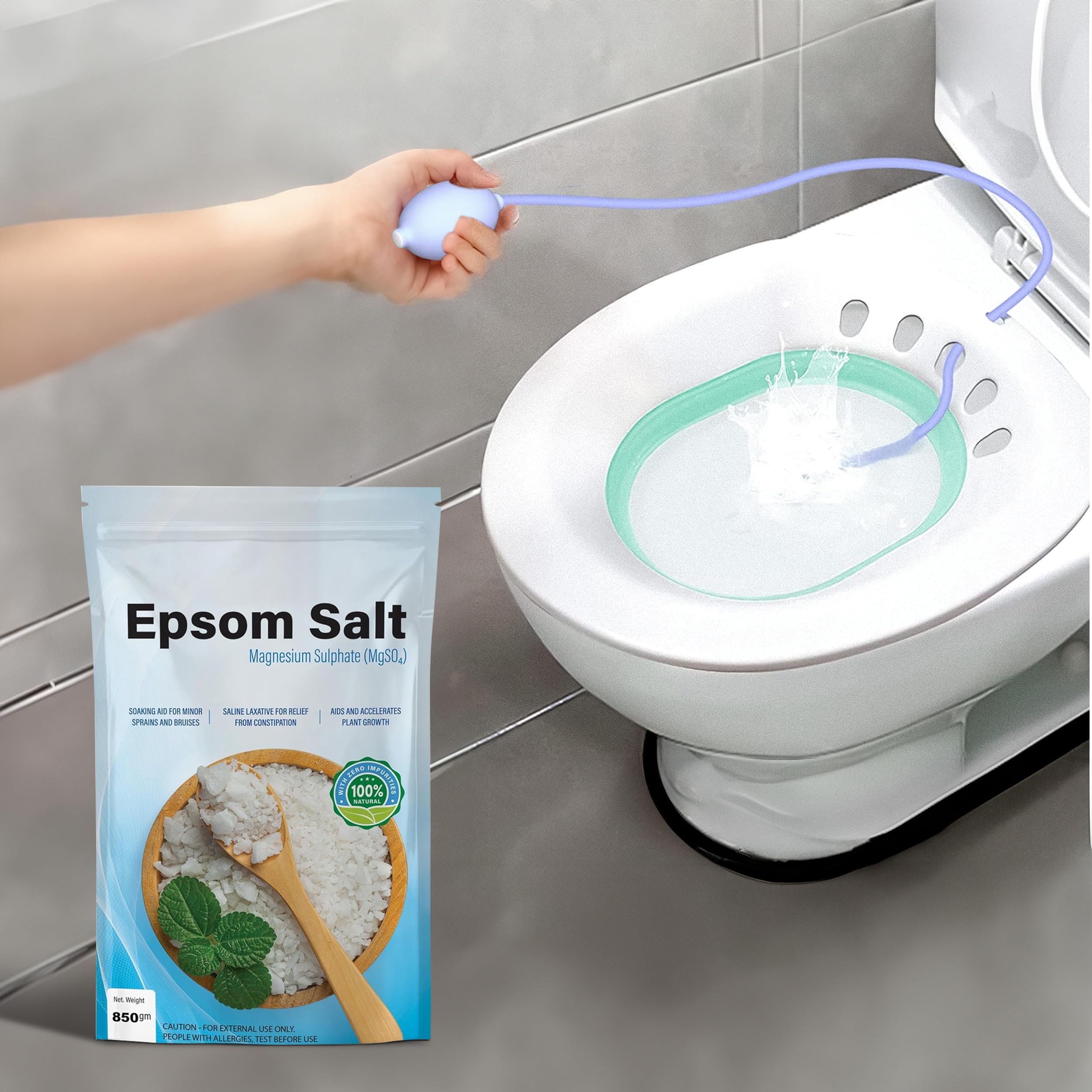 Expertomind Foldable Sitz Bath Tub For Fissure | Sitz Bath Tub For Piles Pain Relief With Air Pressure Pump, Water Bag And Epsom Salt Recovery From Pain, Hemorrhoids & Postpartum (B0D5YN5LJT) Amazon Price History, Amazon Price Tracker