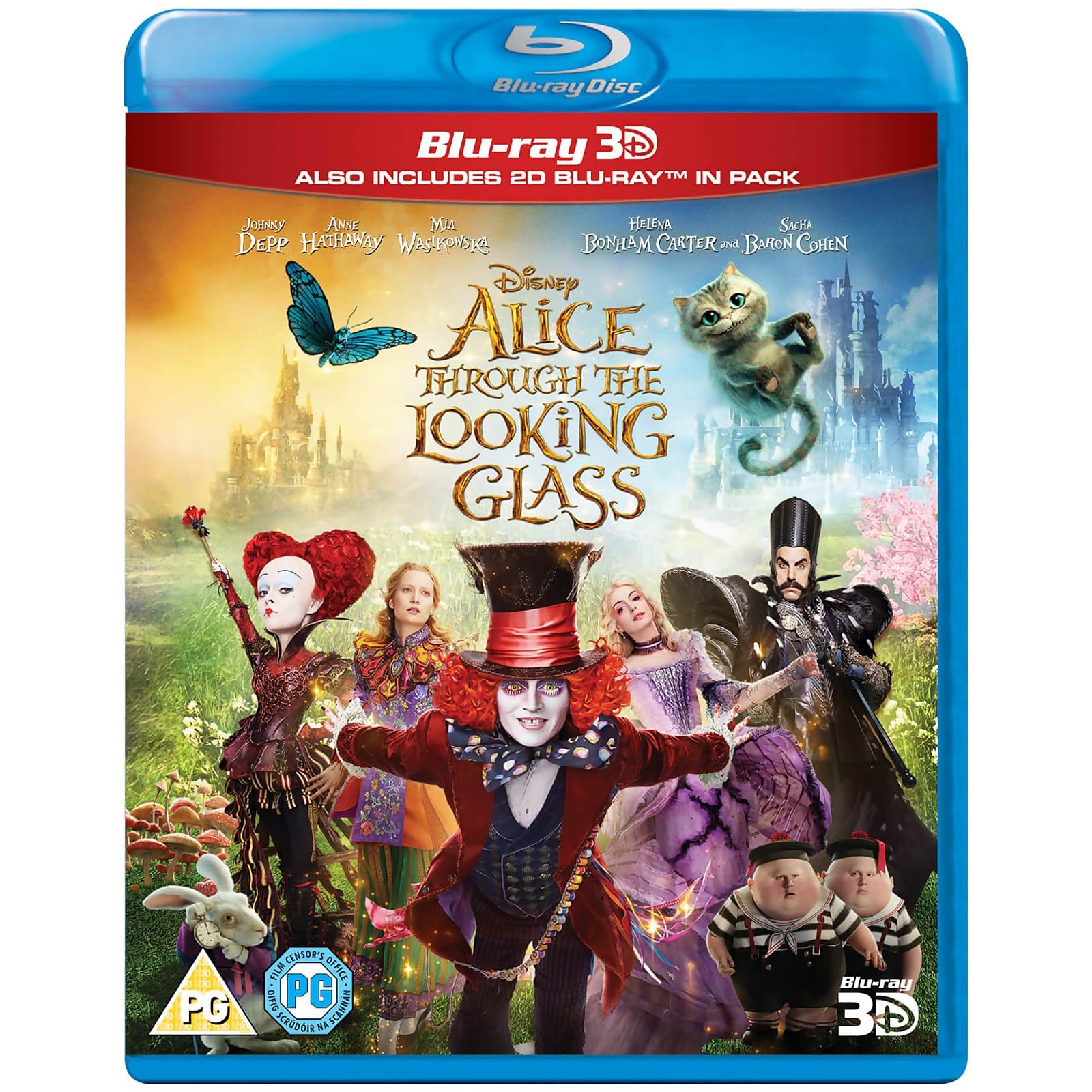 Alice Through The Looking Glass Blu-ray 3D